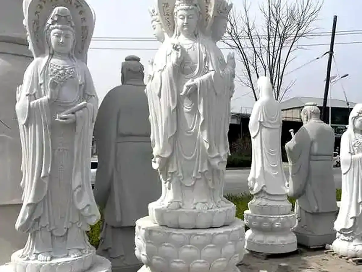 定制石雕观音像
